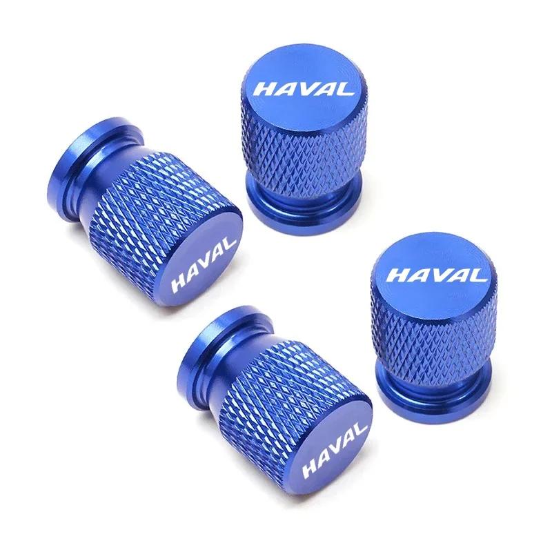 4PCS For HAVAL H2 H6 H7 H8 H9 H2S M6 C50 Auto Accessories Car Wheel Tire Valve Caps Tyre Stem Covers Airdust Waterproof