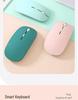 Universelle drahtlose Bluetooth-Tastatur und -Maus für Tablets, Telefone und iPads