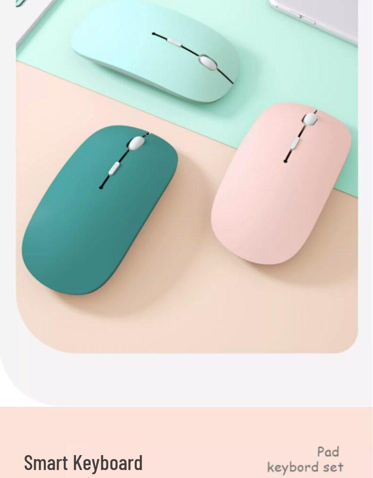 Universelle drahtlose Bluetooth-Tastatur und -Maus für Tablets, Telefone und iPads