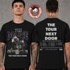 The Maine The Tour Next Door 2026 Merch Floral House With Dates Two Sided T-Shirt
