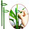 10pcs Plant Support Stakes 60cm Garden Tomato Pepper Vine Trellis with 20 Fixing Rings