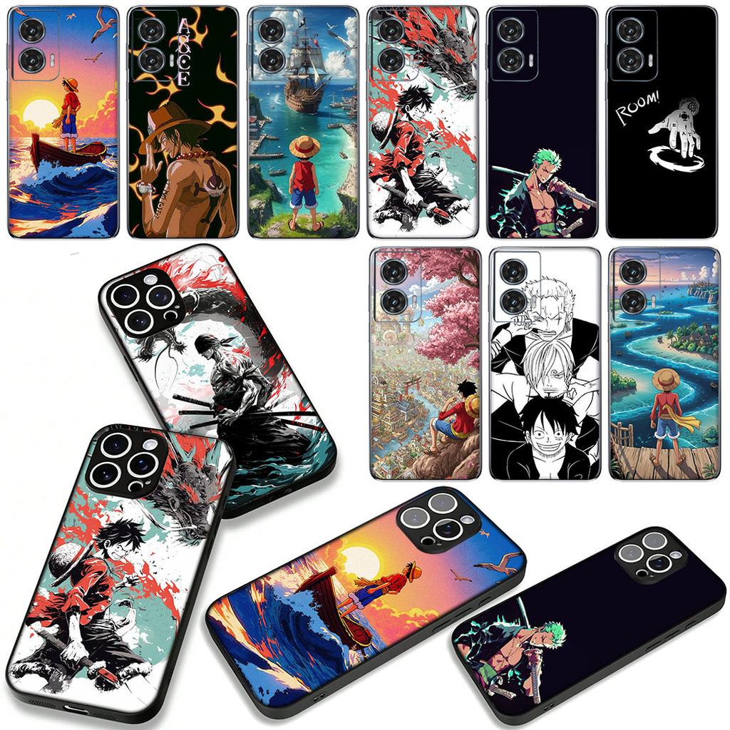 Roronoas One Luffys P-Pieces Sanjis Zoros Phone Cover Case for Huawei P30 P20 Mate 20 Lite Pro Y7 Y6P Y7A 2019 Nova 5T 3I Casing