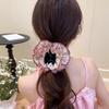 Luxury Starry Sky Rhinestone Bow Hair Clip - Volumizing Shark Clip Accessory