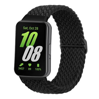 For Samsung Galaxy Fit 3 Strap Accessories Watchband Sport Nylon Braided Adjustable Replacement Correa Bracelet Galaxy Fit3 Band