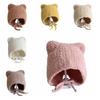 Cat Ear Baby Beanie Cap Breathable Toddler's Knitted Hat  Outdoor Activities