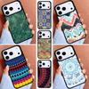 Boho Gypsy Bohemian Phone Case for iPhone 16e 15 14 13 12 17 Pro Max Plus Air 17pro Cover Coque