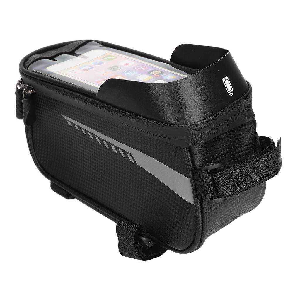 Bicycle Front Rack Bag Waterproof Tough Sufficient Space Handlebar Bike Pouch for Galaxy S8 S7 Note 7