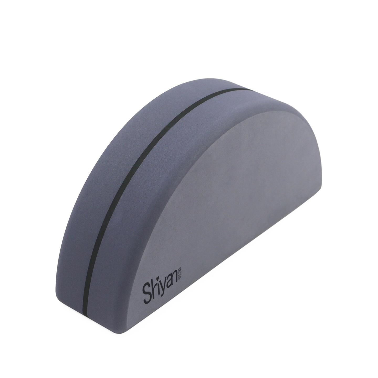 

Half-Round Crescent EVA Dense Yoga Brick for Body Shaping and Dance, Customizable Logo