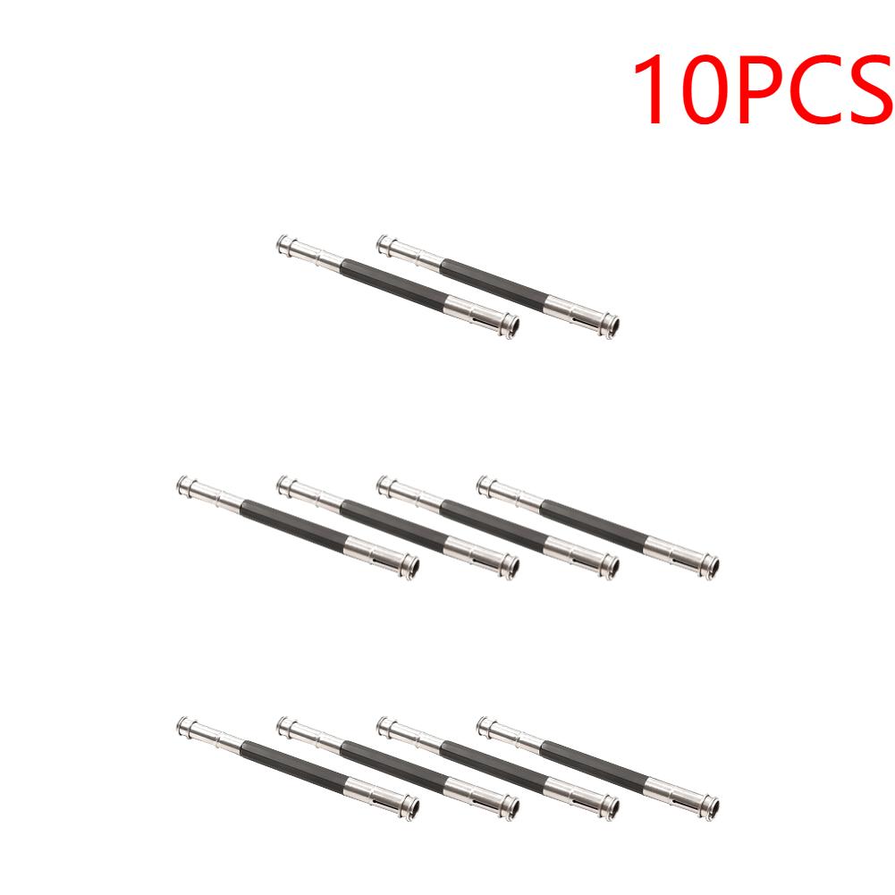 1-10PCS Adjustable Metal Pencil Extender Dual-headed for Artists to Use Suitable for Schools Offices Sketching, Art, Writing