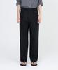 Beulaunyadeu Loose Tapered Cotton Pants, Black