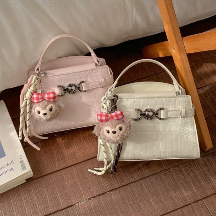 Cross Border Trend Small Faux Leather Handbag With Top Zip For Casual Daily Use