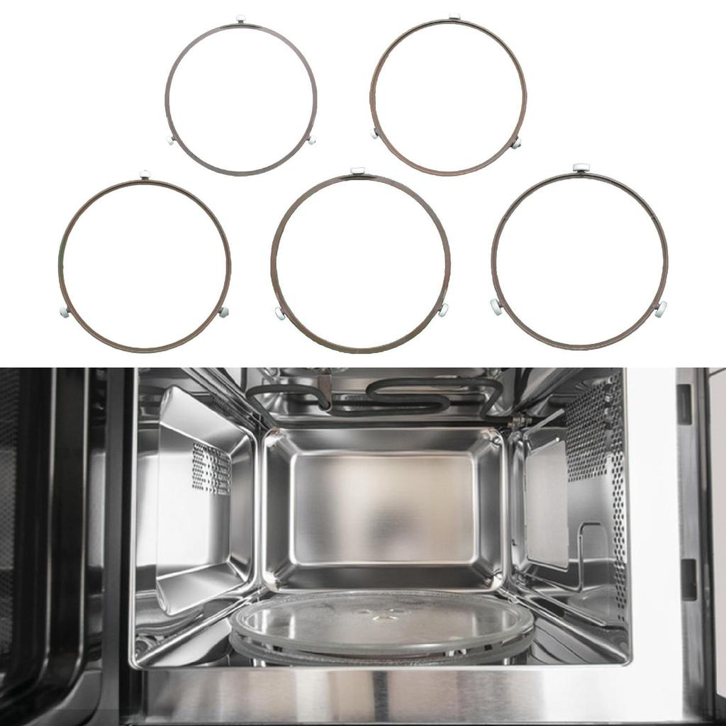 Szklany talerz obrotowy do mikrofalówki, taca, wspornik, uchwyt, akcesorium o wysokiej niezawodności, łatwe w instalacji