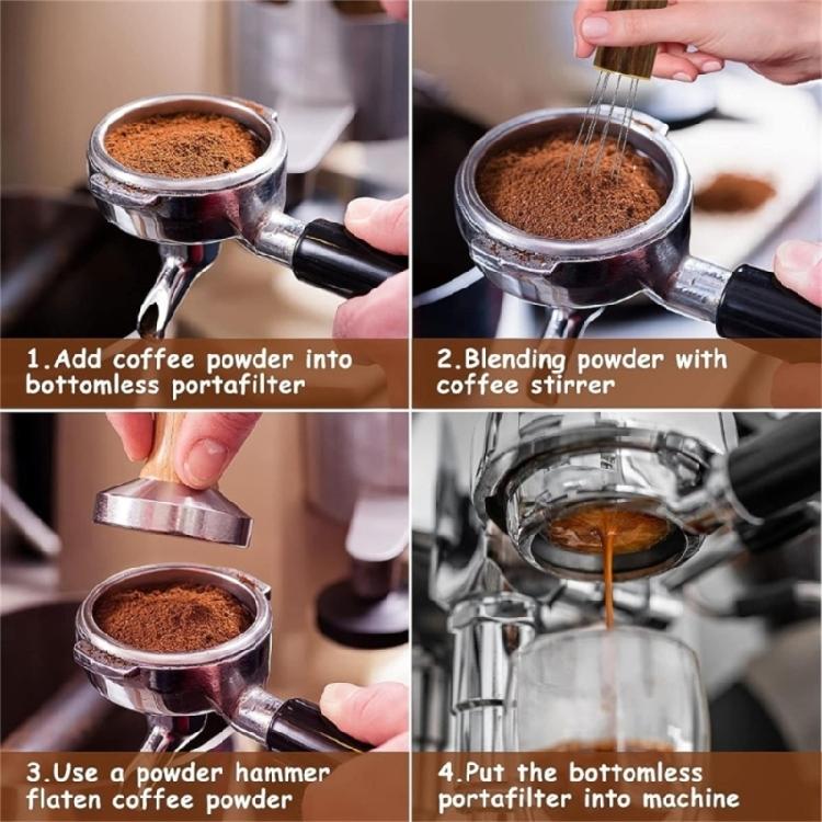 Pack of 2 Espresso Distribution Tool Coffee Powder Needles Coffee Powder Mixer
