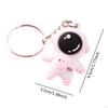 Astronaut Keychain Car Keys Holder Keyring Cartoon Figure Pendant for Shoulder Bag Anniversary Gifts