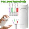 Small Refillable Bottles Refillable Bath Bottles Leak Proof Travel Container Journey Shampoo Bottle Soap and Shampoo Dispenser