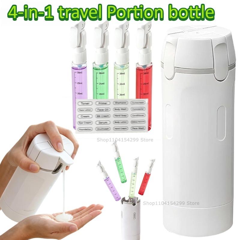 Small Refillable Bottles Refillable Bath Bottles Leak Proof Travel Container Journey Shampoo Bottle Soap and Shampoo Dispenser