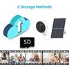 LS VISION Wifi Solar Camera Outdoor HD 2MP 1080P Wireless Security CCTV Waterproof Night Vision Two Way Audio Camera Monitor With Solar Panel