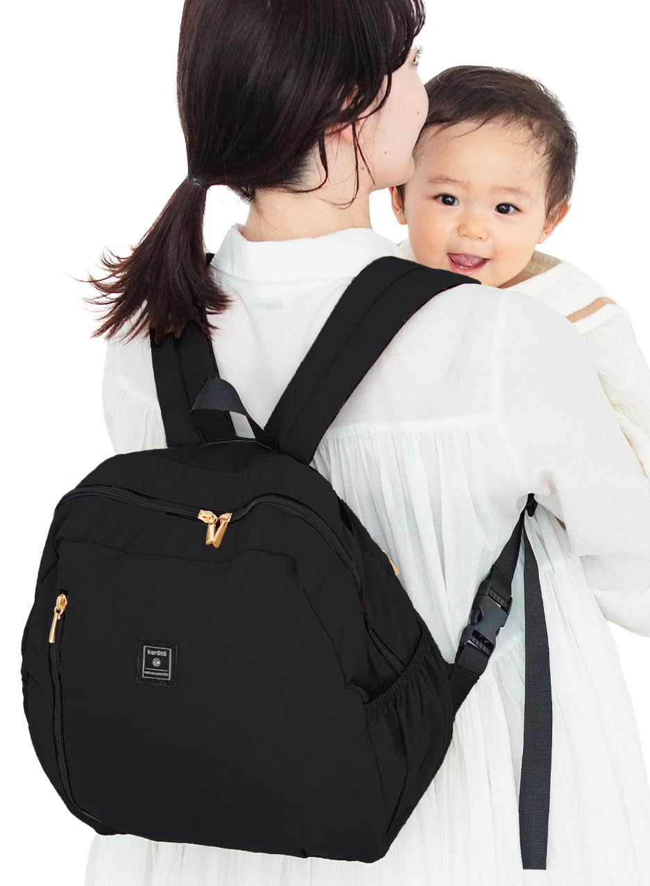 

Keratta Минималистичный Рюкзак Минимальный Большой Маленький Рюкзак для Мамы Рюкзак, Сумка для Матери, [Достаточно Места для Хранения] Вместимость, Легкий, Женский, (черный)