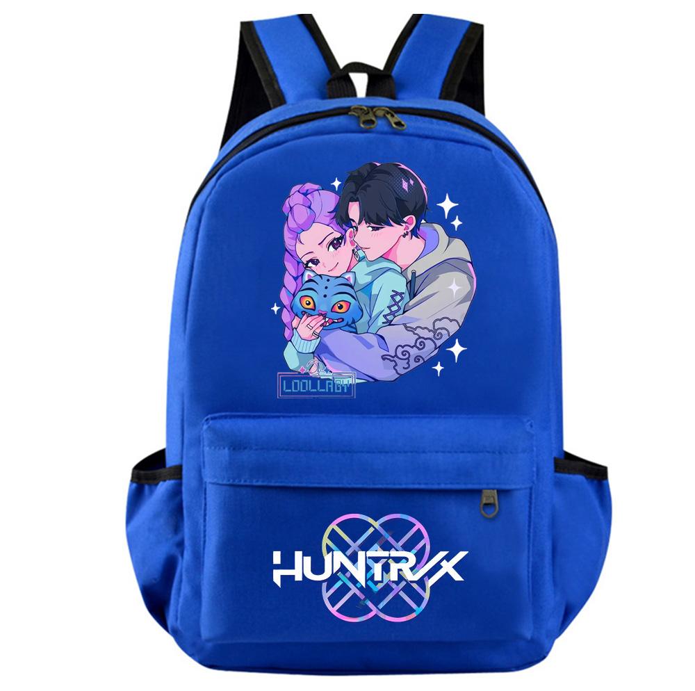 Anime K-Pop Demon Hunters Printed Backpack for Teenager Student Girl Boy Bookbag Schoolbag Women Large Capacity Waterproof Travel Bag Kid Gift