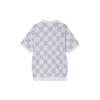 Nike Men's Sportswear Club Checkered Pattern Quick-Dry Breathable Polo Collar Short Sleeve Shirt Sail FN3423-133