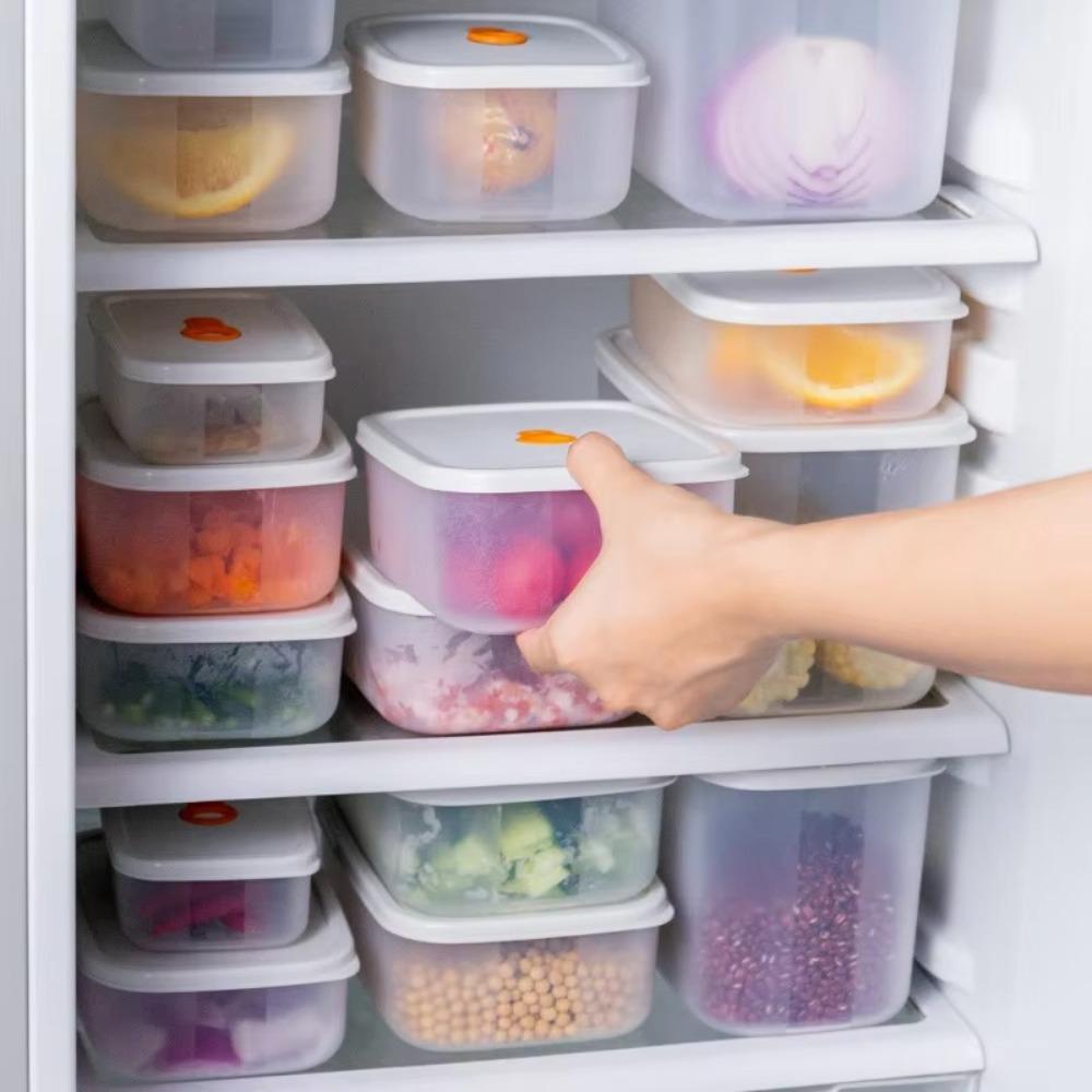 Fresh Preservation Refrigerator Storage Box Multifunctional Food Case  Kitchen Organizer
