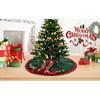 Add Festive Atmosphere Under Tree Mat Comfortable Touch Christmas Tree Foot Cover  Home