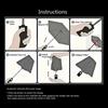 Threepuppies Pattern Pattern New Style Umbrella, 1 Piece Automatic Folding Umbrella, Portable Travel Umbrella, Outdoor Umbrella, Birthday Gift