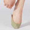 Dam Is Silk Invisible Cotton Sling Socks Shallow Munn Non-Slip Invisible Boat Socks No Show Halvstrumpor Halvstrumpor med Slingback