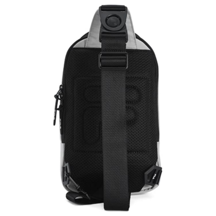Fila Fitness Series Fashion Versatile Casual Fabric Handheld Shoulder Crossbody Chest Bag Mini Unisex Bags Smoke-Gray A13M511102FGY