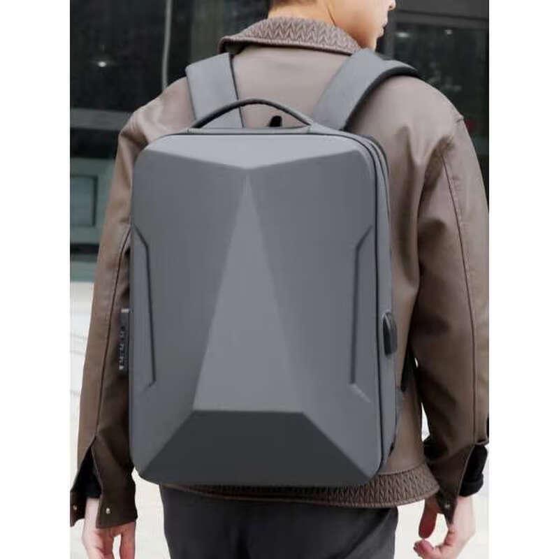 Li Shen Men's Mecha Hard Shell Laptop Backpack