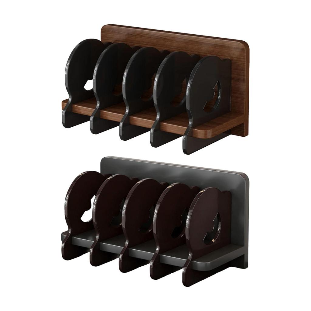 Acrylic CD Holder Album Organizer Holder Stand Bin Multifunctional Multi Compartment Vinyl Record Stand for Hotel Dorm Home
