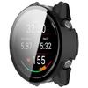 Easy Installs Full Body Protective Cover Smartwatch PC & Tempered Glass Sensitive Touch Guard for Watch Forerunner570