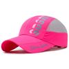 Fashion Wide Brim Mesh Baseball Cap Adjustable Breathable Peaked Cap Quick-drying Sun Visor Hat Summer