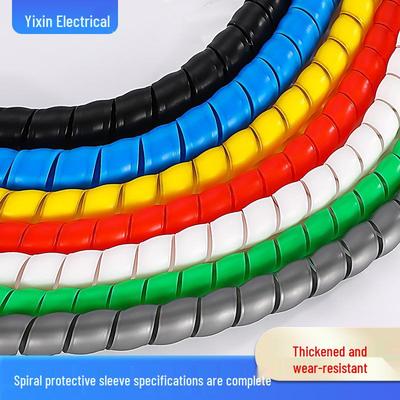 High-Pressure Hydraulic Hose & Cable Protective Spiral Sleeve