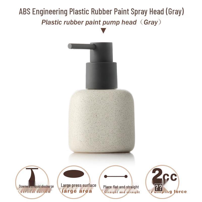OIMG Ceramic Pump Dispenser Bottle