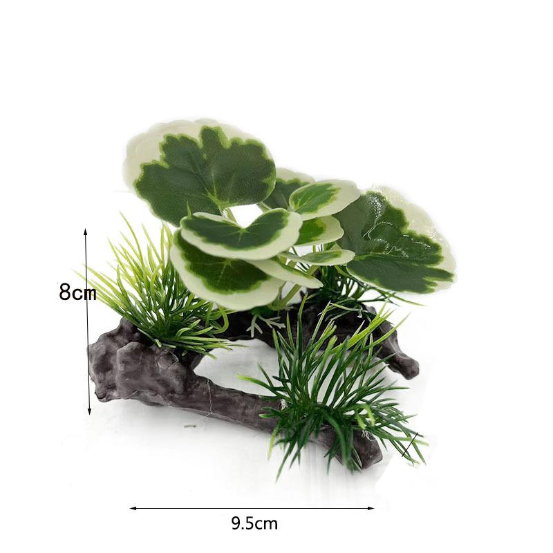 Искусственная подводная трава Аквариумный аквариум Симуляция Декорация Фон для аквариума Растения Аксессуары для водной травы Новый