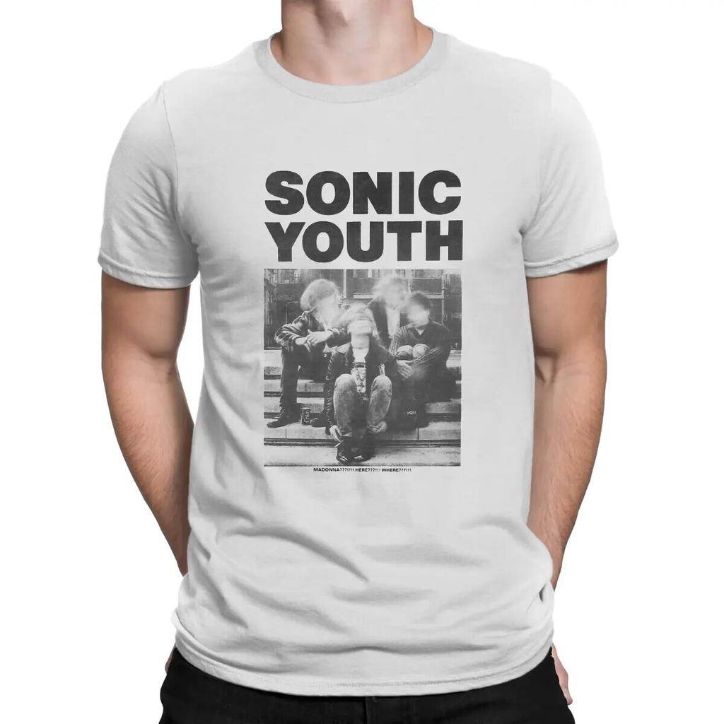 Americká rocková kapela 80. let Hip Hop Tričko Sonic Youth Leisure Tričko Žhavý výprodej Tričko pro unisex ženy