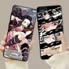 Telefon Fall Für Samsung Galaxy A70 A70s A50 A30s A04s A20s A20e A02 A02s A03 A42 M31 M13 Abdeckung Anime dämon Slayer Nezuko Tanjirou
