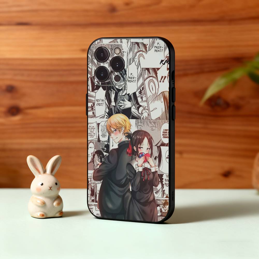 1PC The Enchanting S-Shinomiya K-Kaguya Phone Case For iPhone17,16,15,14,13,12,Plus,Pro Max, 5G Others Soft Black Cover