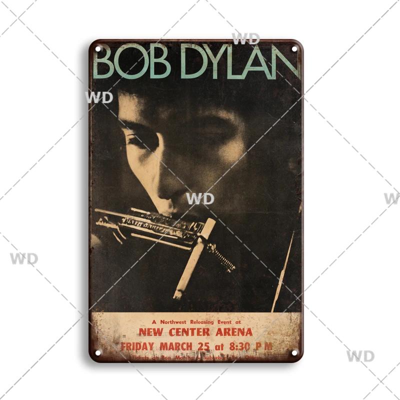 Retro Famous Rock Band Tin Sign Singer Poster Metal Plaque Vintage Metal Plate For Coffee Bar Pub Man Cave Room Home Wall Decor