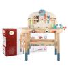 Multifunctional Wooden Workbench: Interactive Educational Toys for Early Childhood Role-Playing