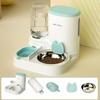 Feeder and Water Dispenser Set Dog Automatic Food Water Dispenser Kit Large Capacity Pet Feeding Station for Cats Dogs Rabbits