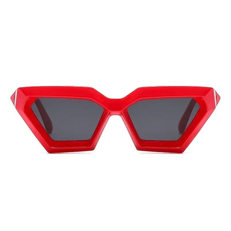 New Square Sunglasses Women Men Cool Brand Designer Colorful Sun Glasses Female Male Cat Eye Frame Outdoor Eyewear