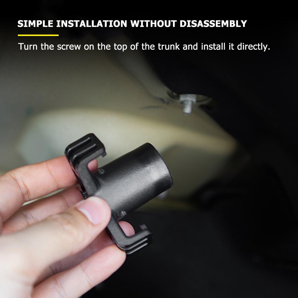 Car Pendant Trunk Grocery Bag Hook Car Mounting Holder Luggage Compartment Glove Hanger for Tesla Model 3 Car Accessories