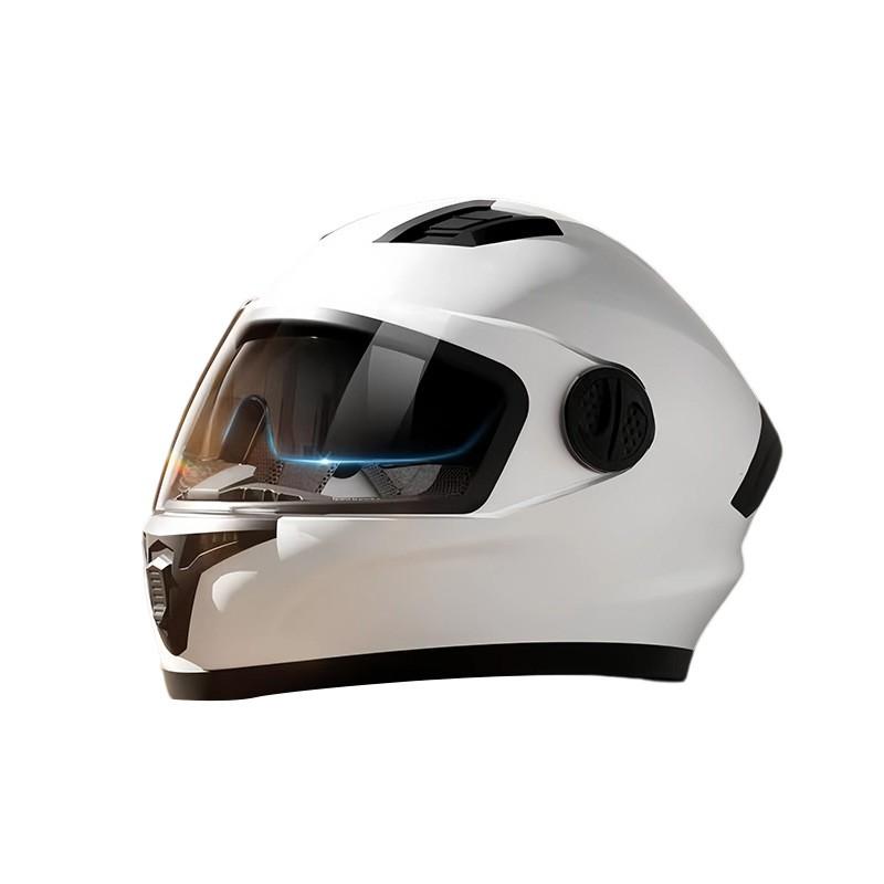 Full Face Motorcycle Helmet Men Women DOT Approved Universal Fit