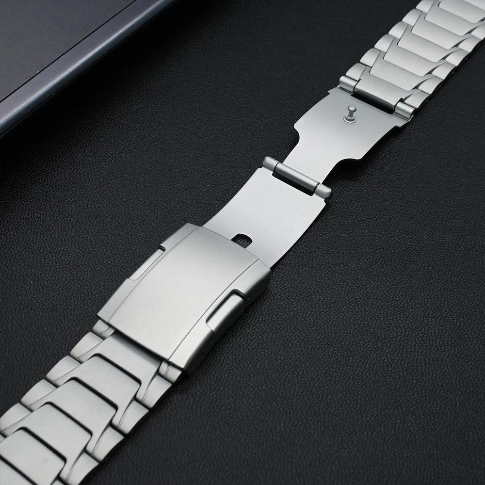 Replacement Strap for Samsung Galaxy Watch8 44mm/40mm/Watch8 Classic 46mm Turtle Buckle Titanium Alloy Watch Band
