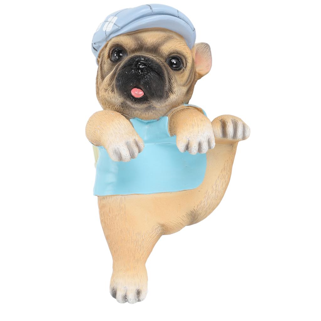 Animal Planter Hanging Ornament Lifelike Cute Appearance Flowerpot Hug Statue for Garden Yard Balcon
