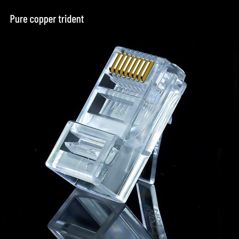 Cat 6A/5E Geschirmter RJ45 Gigabit-Netzwerkkabel-Stecker für Breitband und Telefon