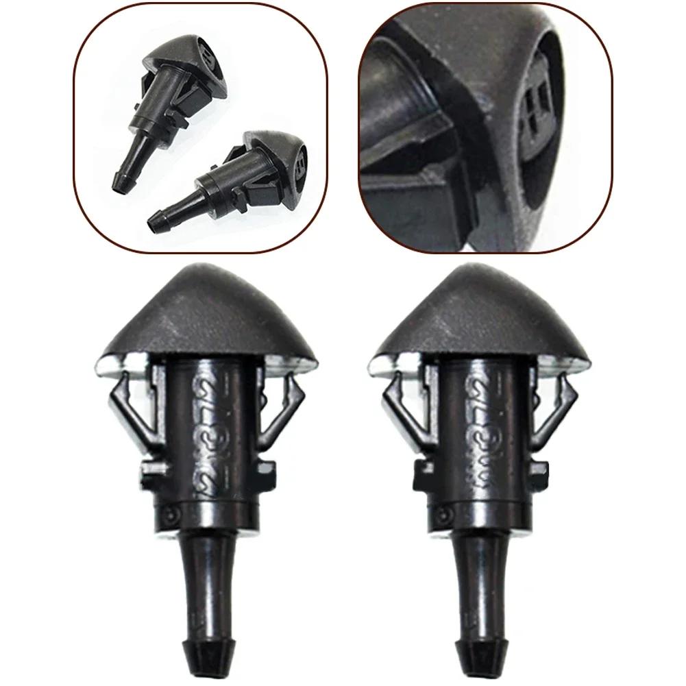 Scheibenwaschdüsen 2 Stück 86636AJ10B Schwarz Einfache Installation Gerätepassform Für Outback 2010-2014 Frontscheibe