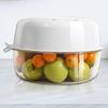 Drain Basket Strainer Double-Layer Handy Berry And Tomato Washer Portable Storage Fruit Washing Basin For Vegetable Fruit Wash